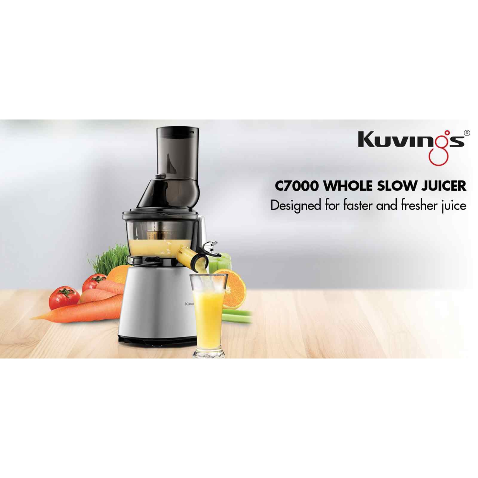 KUVINGS Whole Slow Juicer (240w) C7000 RED - Image 6