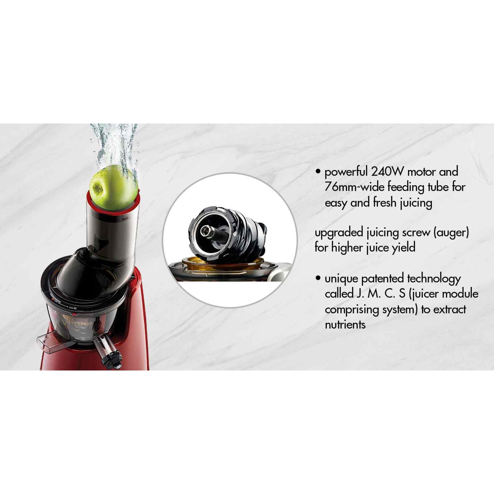 KUVINGS Whole Slow Juicer (240w) C7000 RED - Image 7