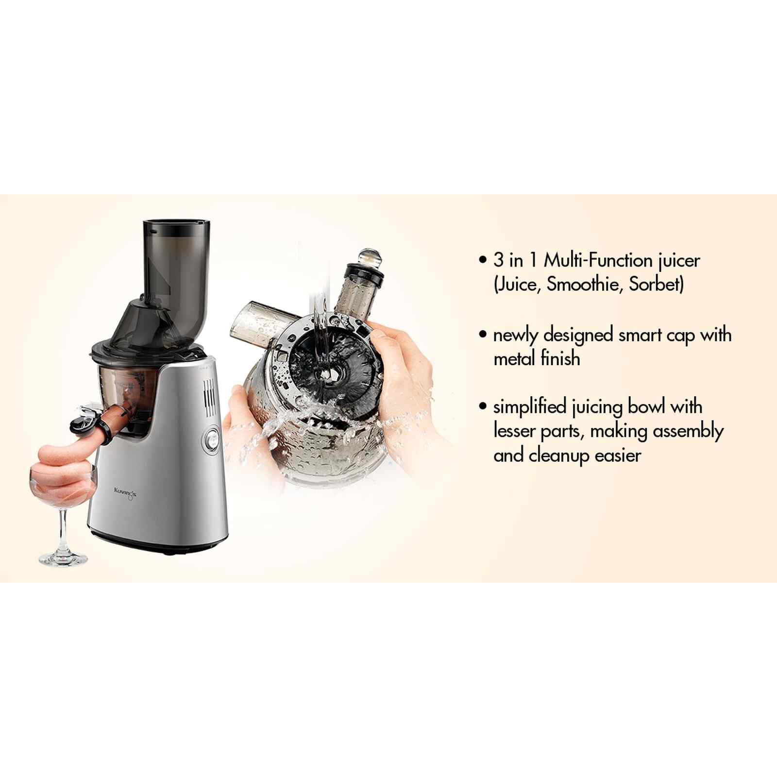 KUVINGS Whole Slow Juicer (240w) C7000 RED - Image 8