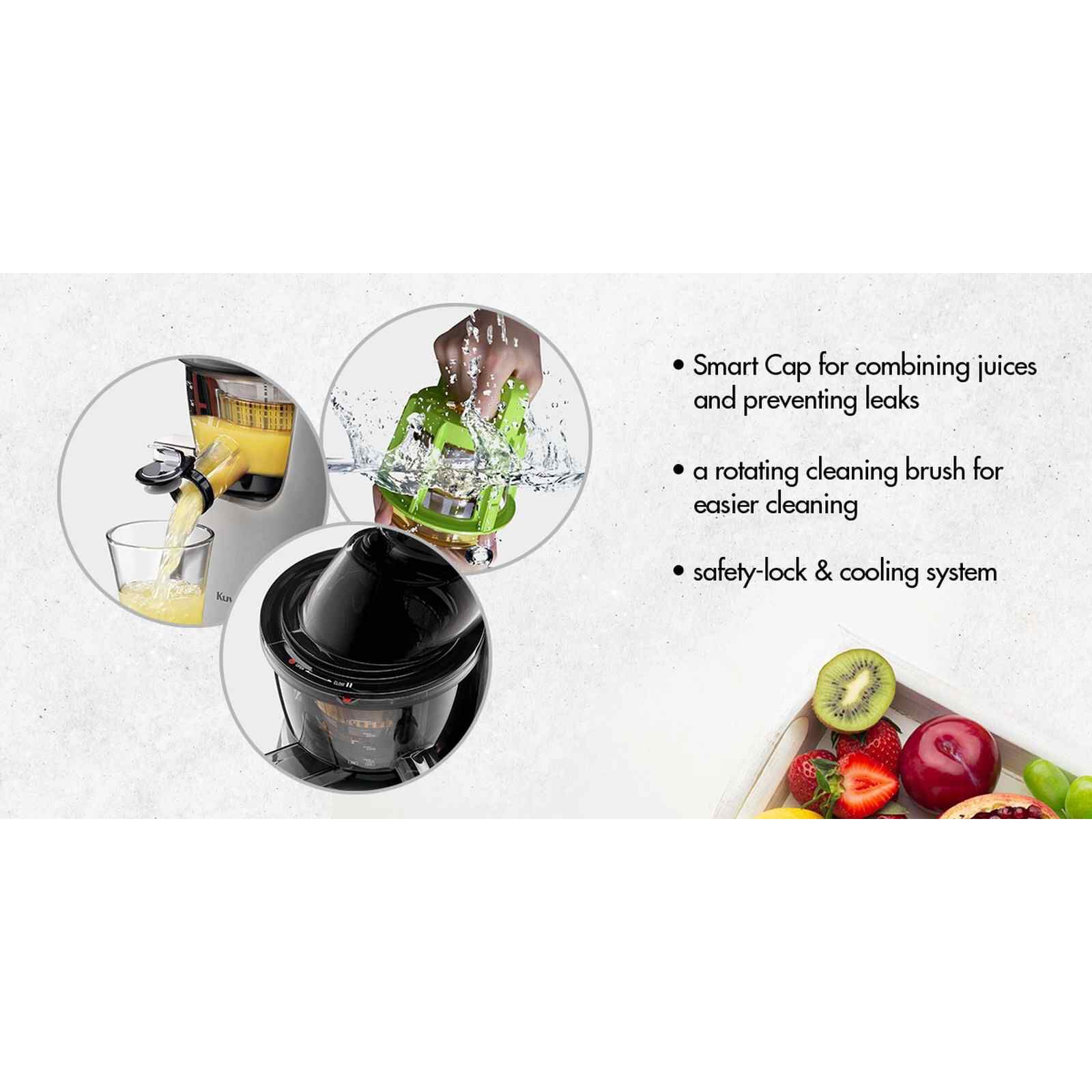 KUVINGS Whole Slow Juicer (240w) C7000 RED - Image 9