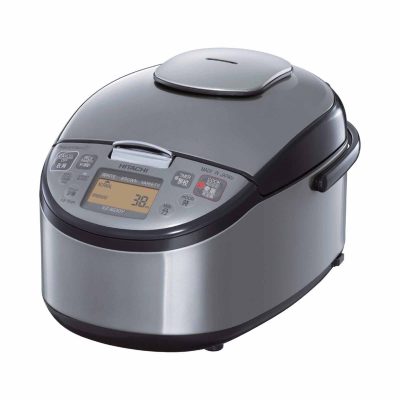 HITACHI Pressure And Steam Ih Rice Cooker (1.0l) - Platinum Silver RZKG10YS