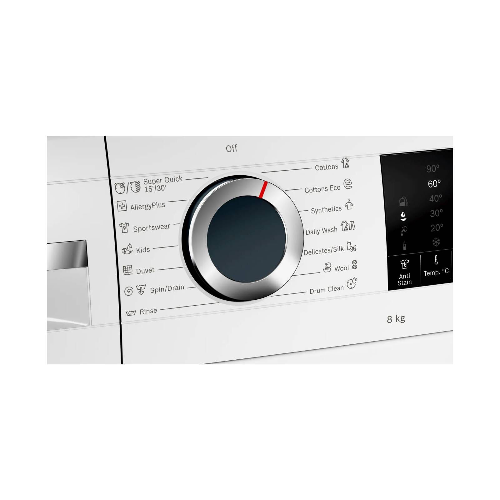 BOSCH Front Load Washer (8kg) WGG234E0SG - Image 4
