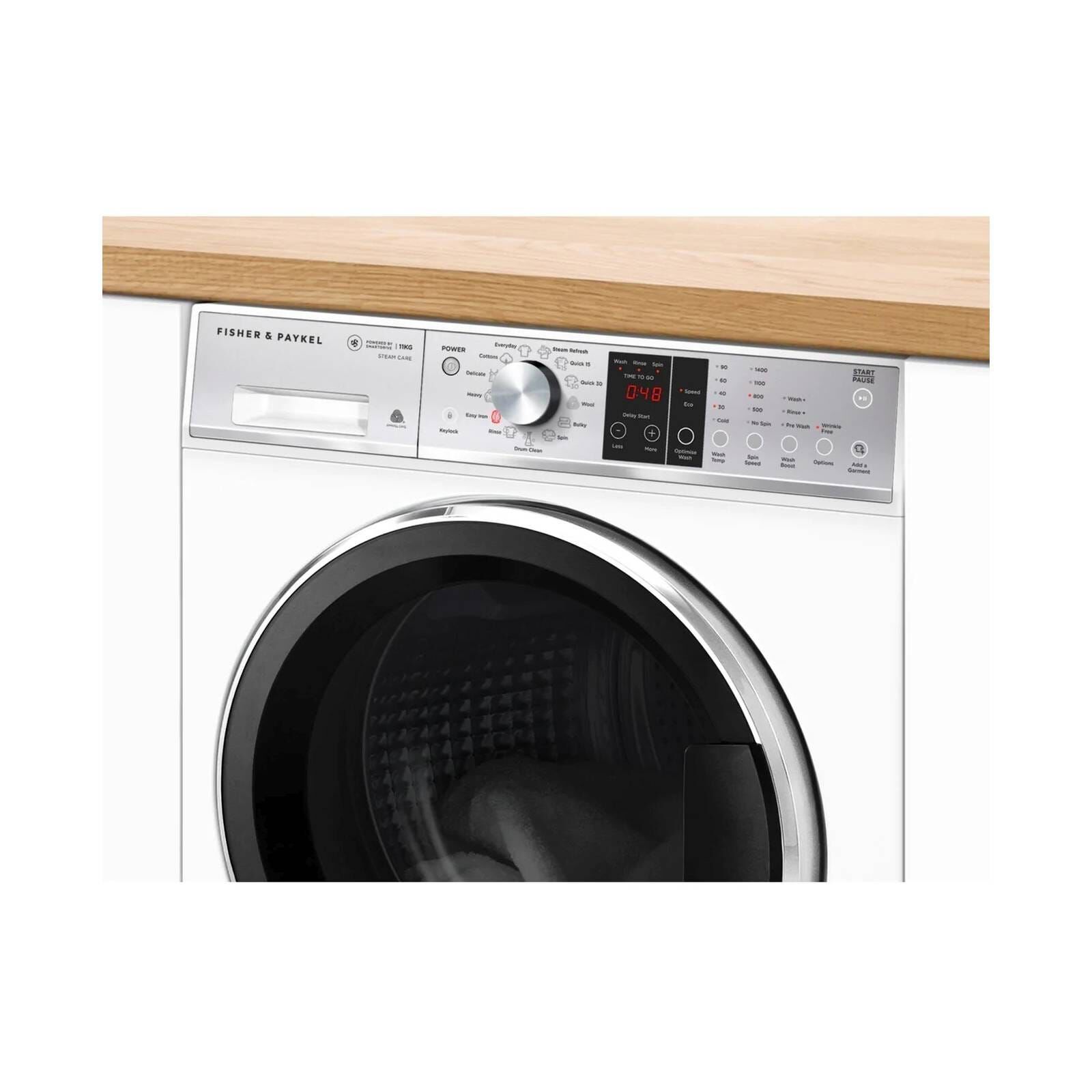 FISHER & P Front Load Washer (11kg) WH1160P3 - Image 3