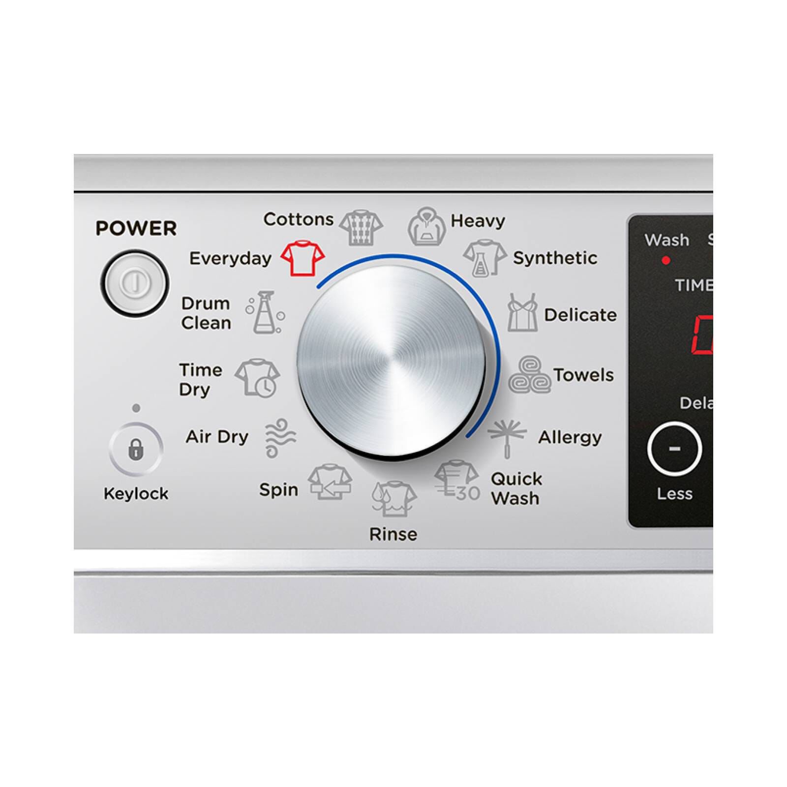 FISHER & P Front Load Washer & Dryer ( 8.5kg/ 5kg) WD8560F1 - Image 4