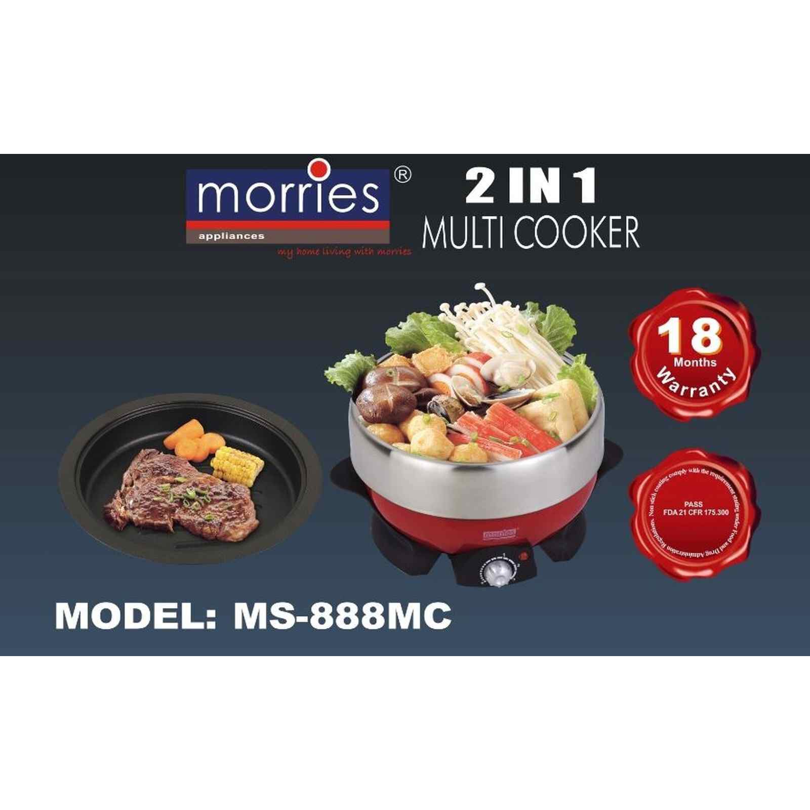 MORRIES Multi Cooker (3.0l) MS-888MC - Image 5