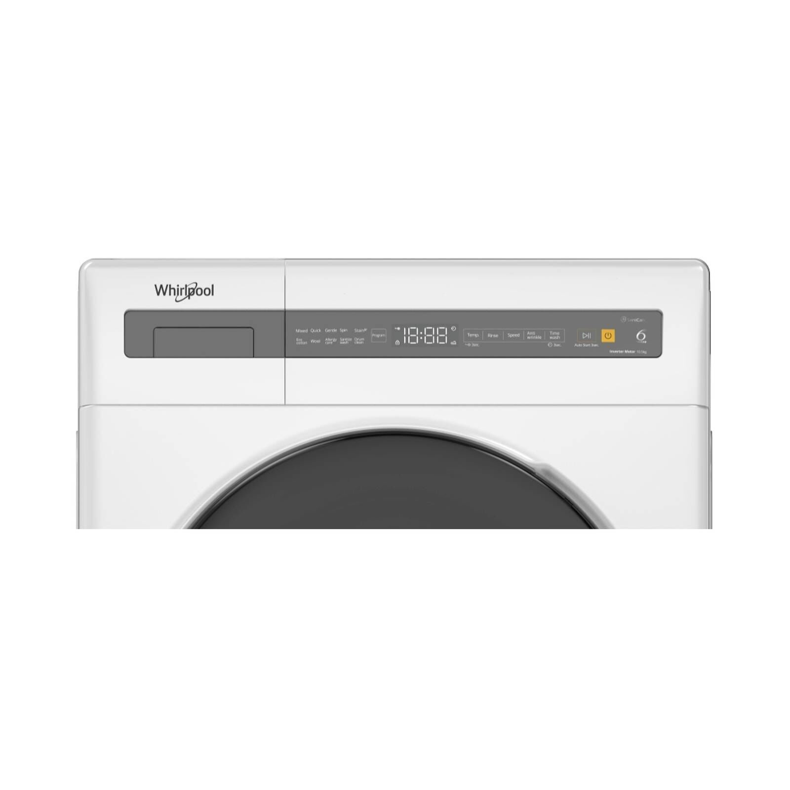 WHIRLPOOL Front Load Washer (10.5kg) FWEB10502GW - Image 4