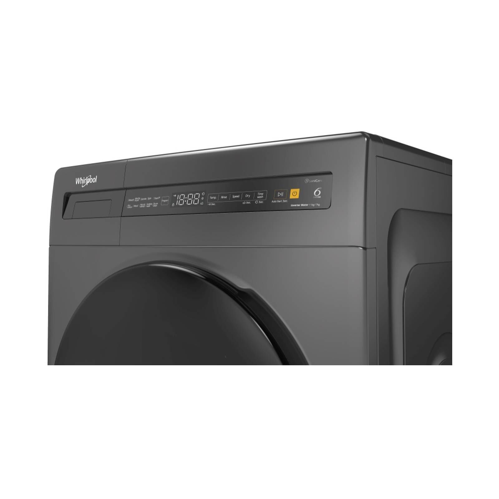 WHIRLPOOL Front Load Washer And Dryer (11kf/7kg) WWEB11702GG - Image 5