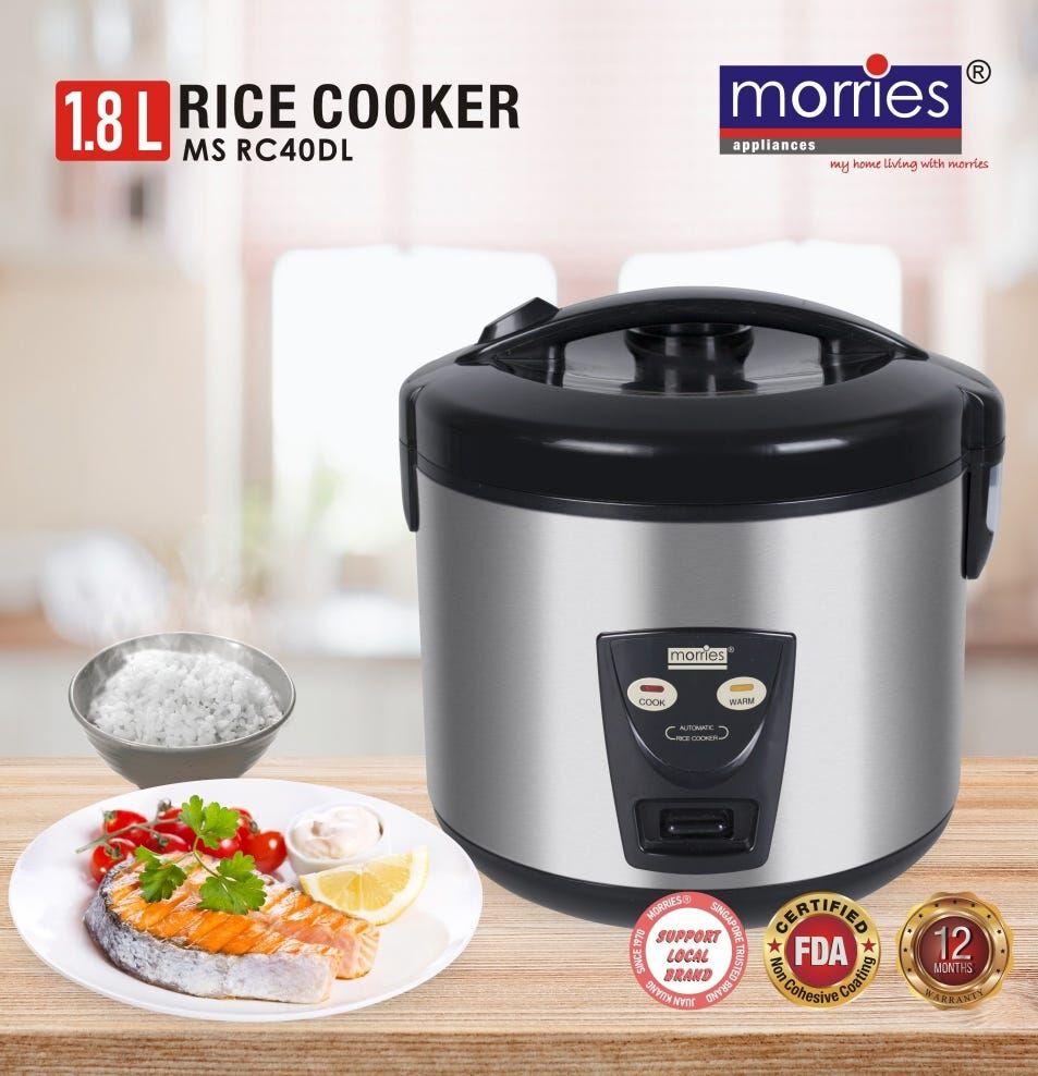 MORRIES Rice Cooker (1.8l) MS-RC40DL - Image 2