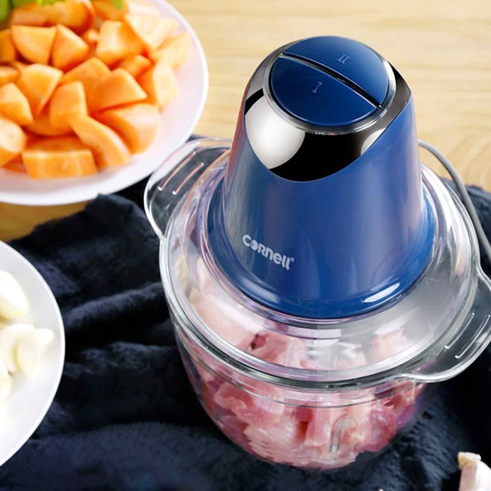 CORNELL Mini Chopper (1.8l) - Blue CMCE180BL - Image 5
