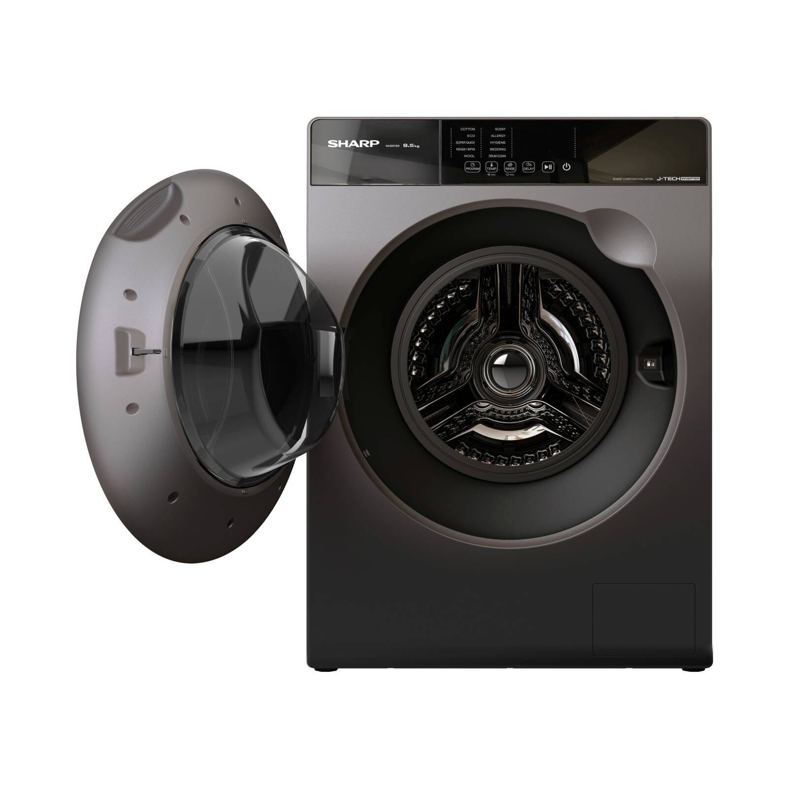 SHARP Front Load Washer (9.5kg) ES-FW95SG - Image 3