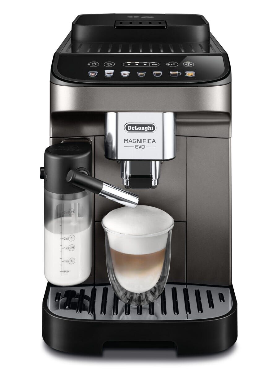 DELONGHI Fully Automatic Coffee Machines - Magnifica Evo Milk Titanium ECAM290.81.TB - Image 2
