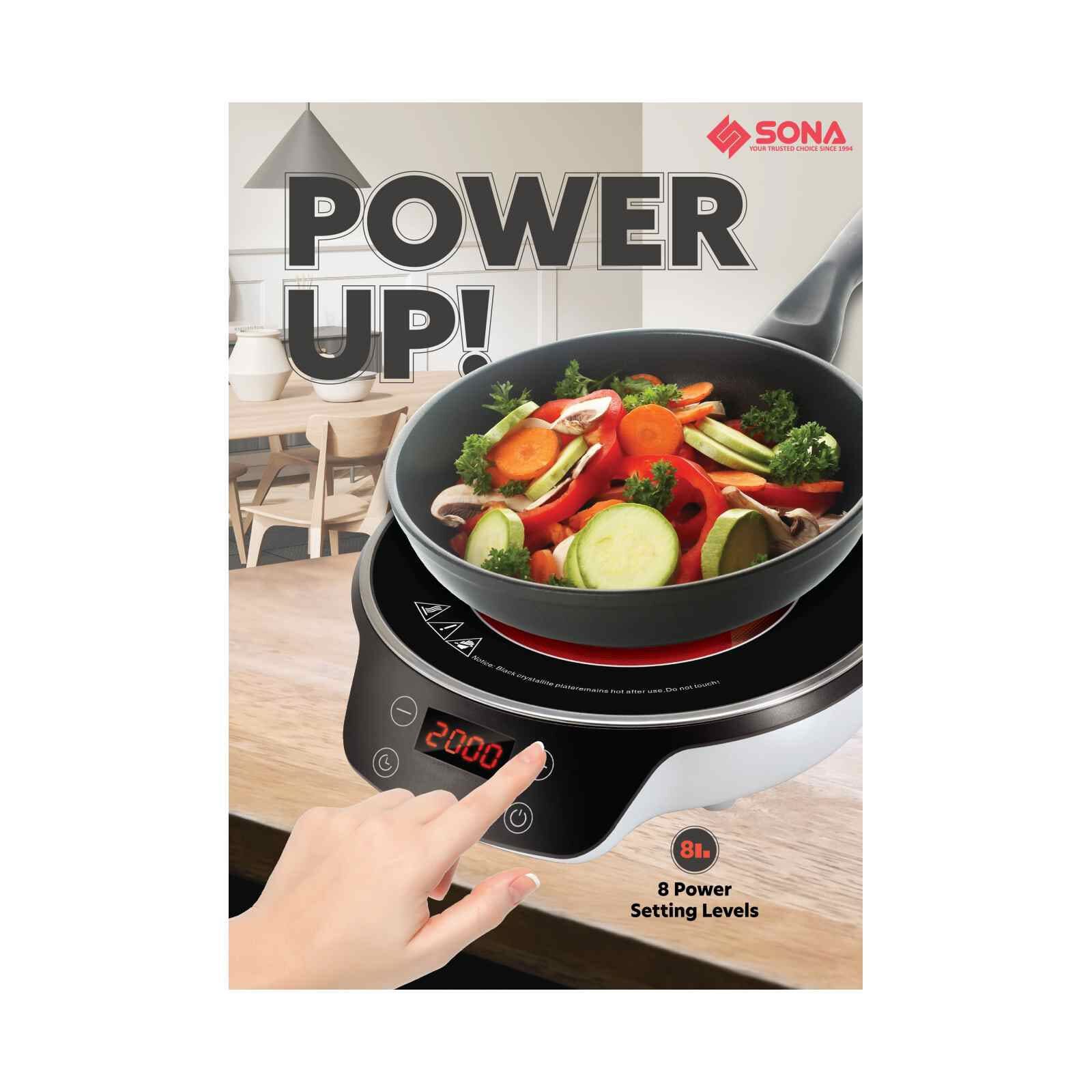 SONA Digital Infrared Ceramic Cooker SIC3310 - Image 5