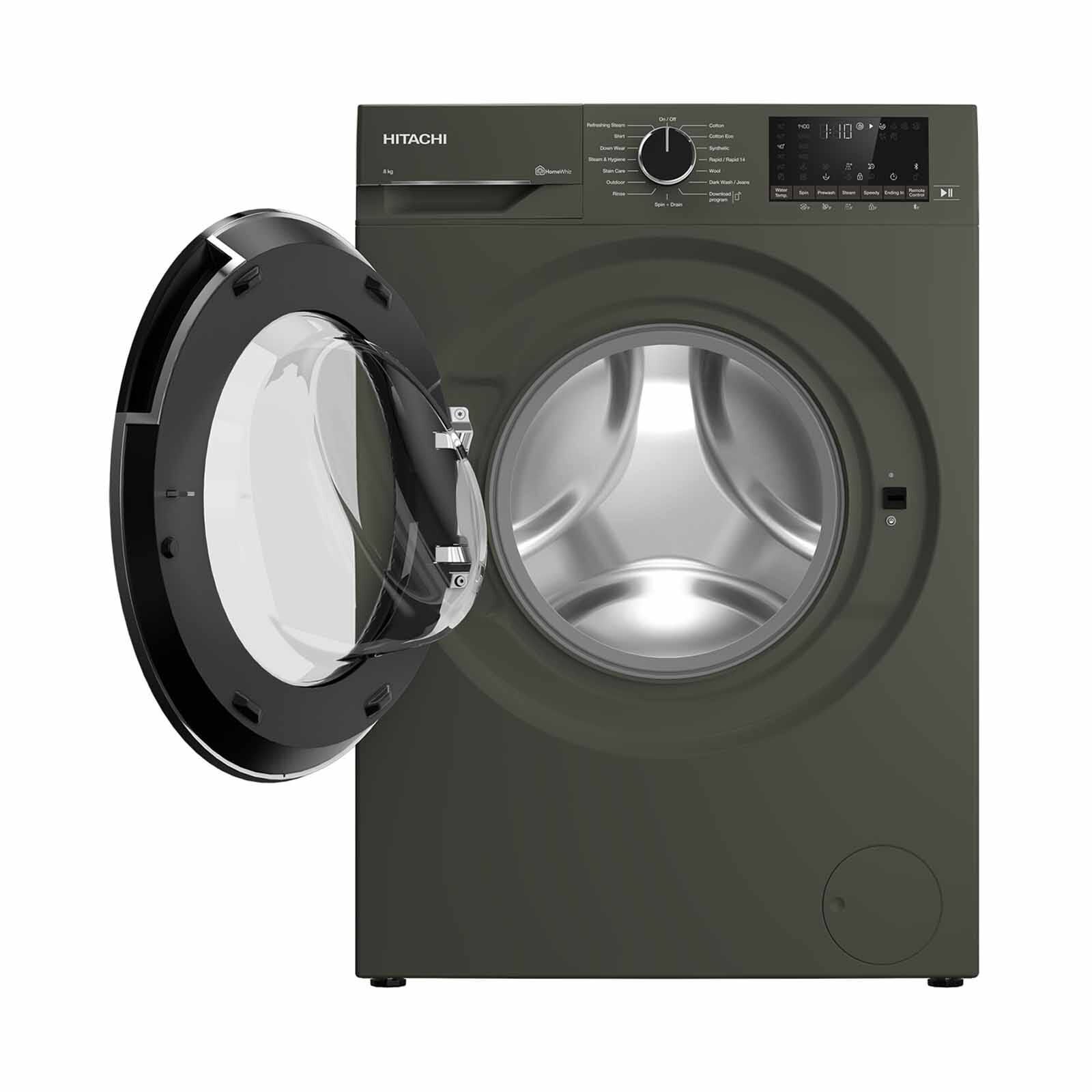 HITACHI Front Load Washer (8kg) BD-80YFVEM - Image 2