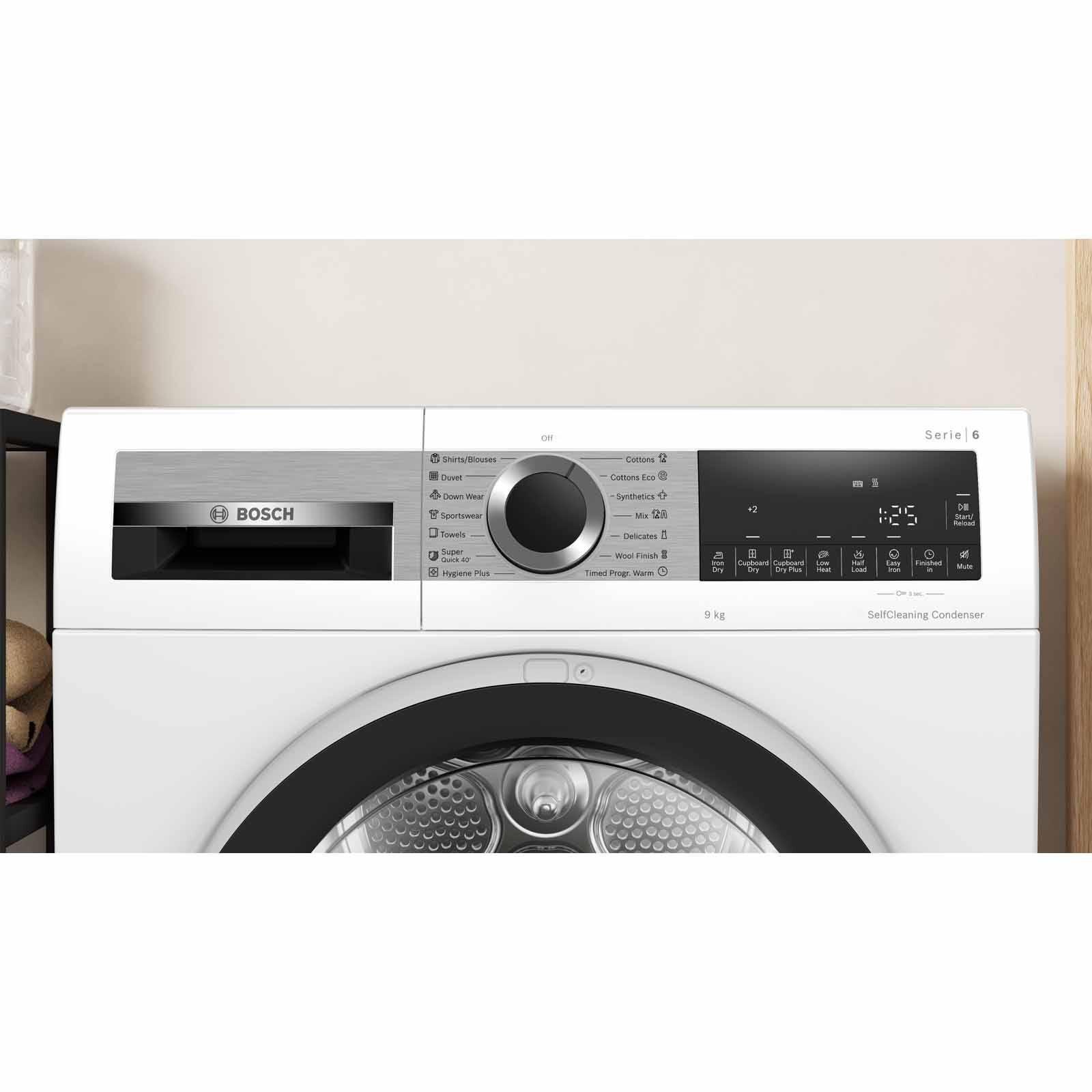 BOSCH Heat Pump Dryer (9kg) WQG24570SG - Image 4