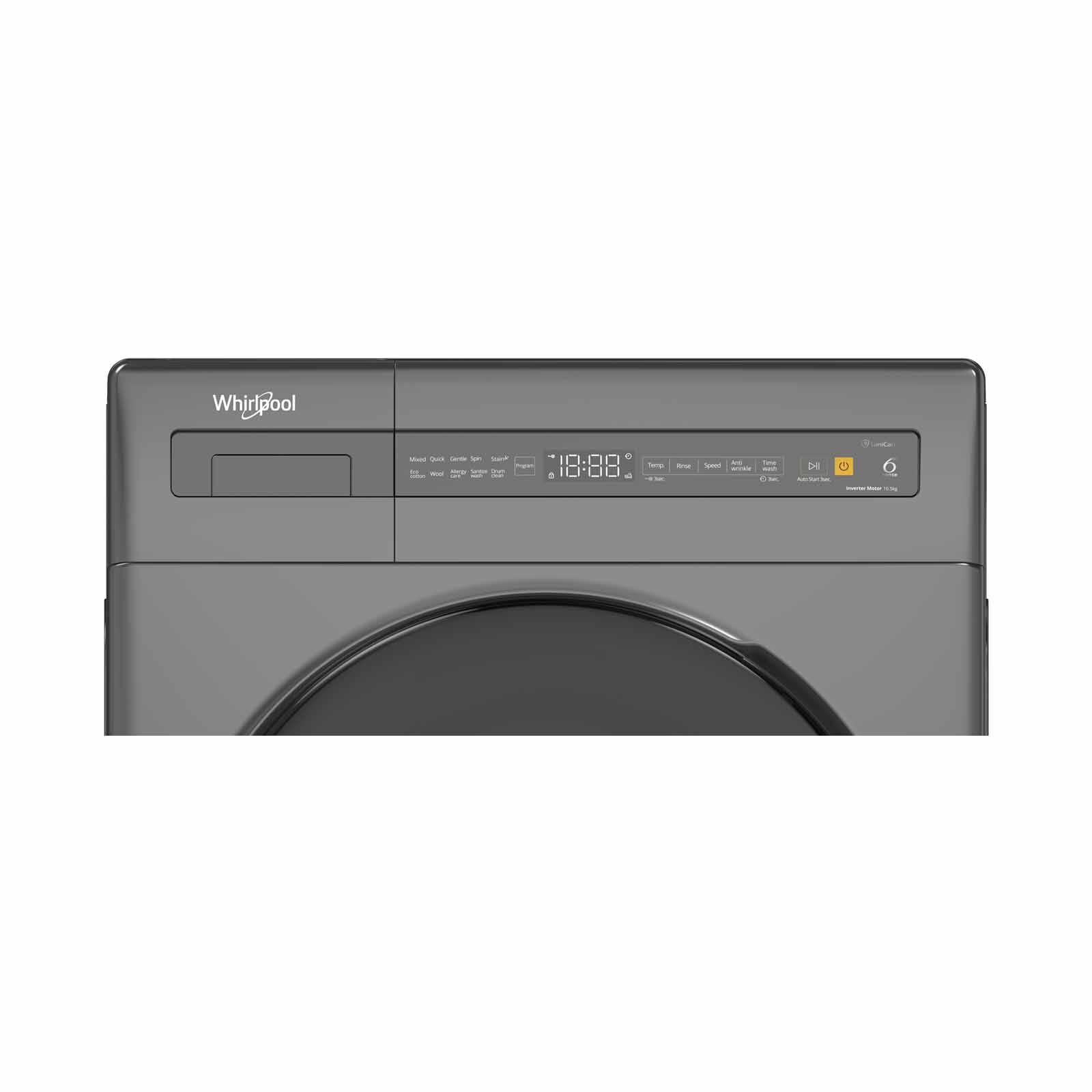 WHIRLPOOL Front Load Washer (10.5kg) FWEB10502GG - Image 2