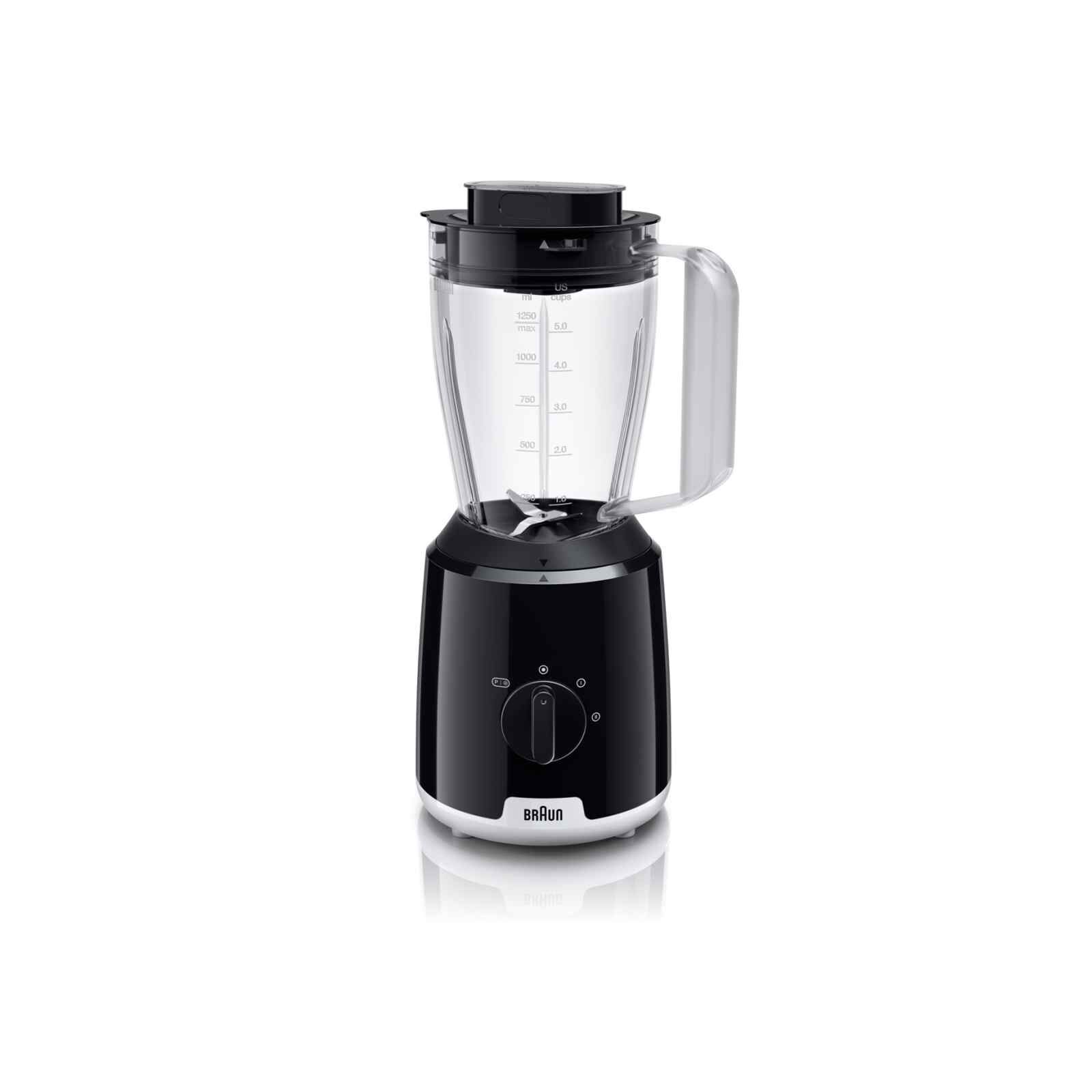 BRAUN Powerblend 1 Plastic Jug Blender (600w) JB1000BK