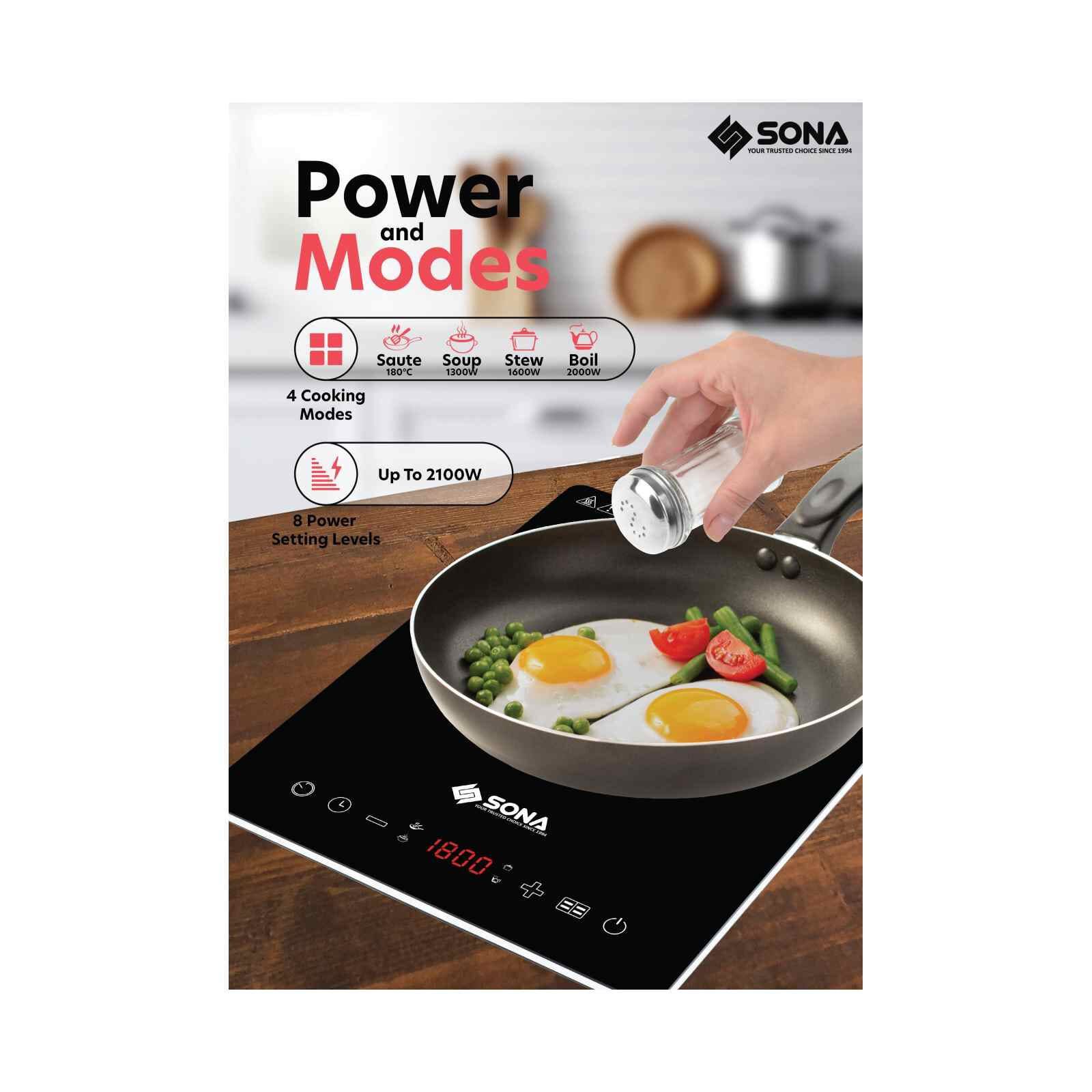 SONA Slim Induction Cooker SIC8606 - Image 5