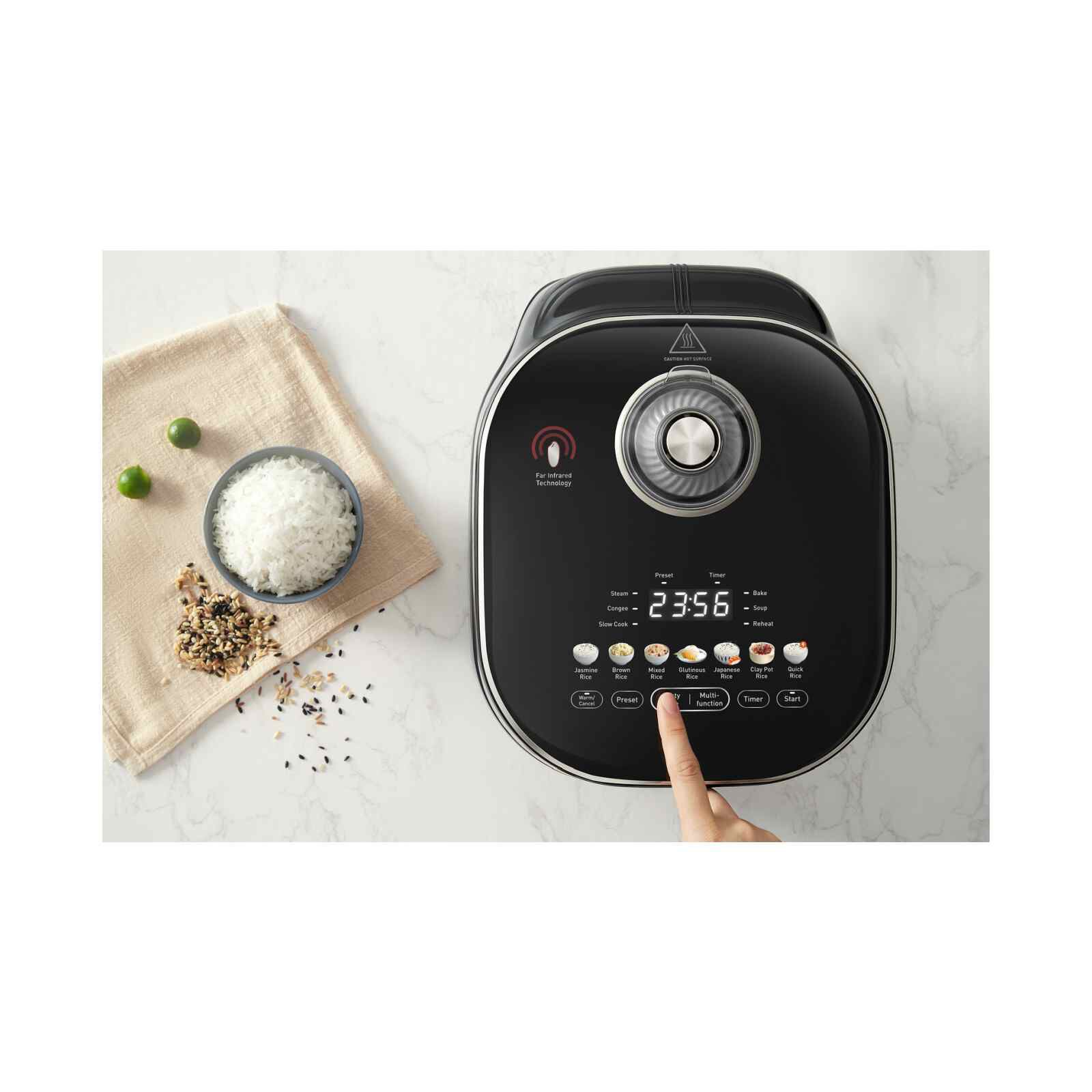 TEFAL 1.5l Rice Cooker Far Infrared Ih Fuzzy Logic RK8868 - Image 3