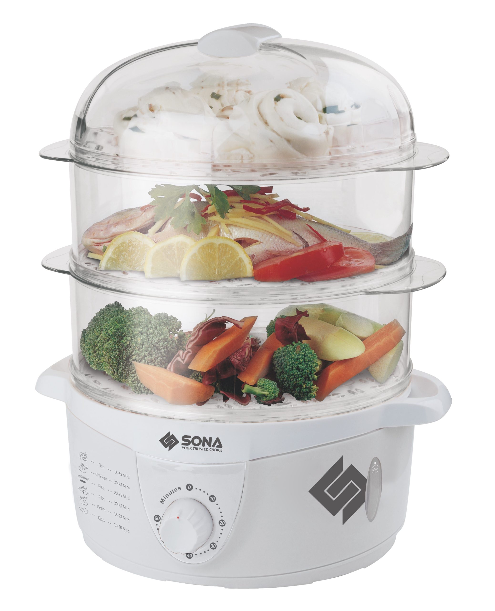 SONA Electric Steamer SSR2046 - Image 2