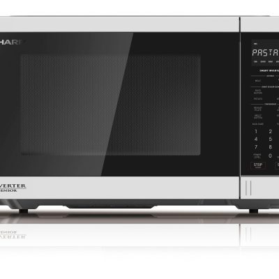 SHARP Compact Solo Microwave Oven (34l) - White R-34SI-W