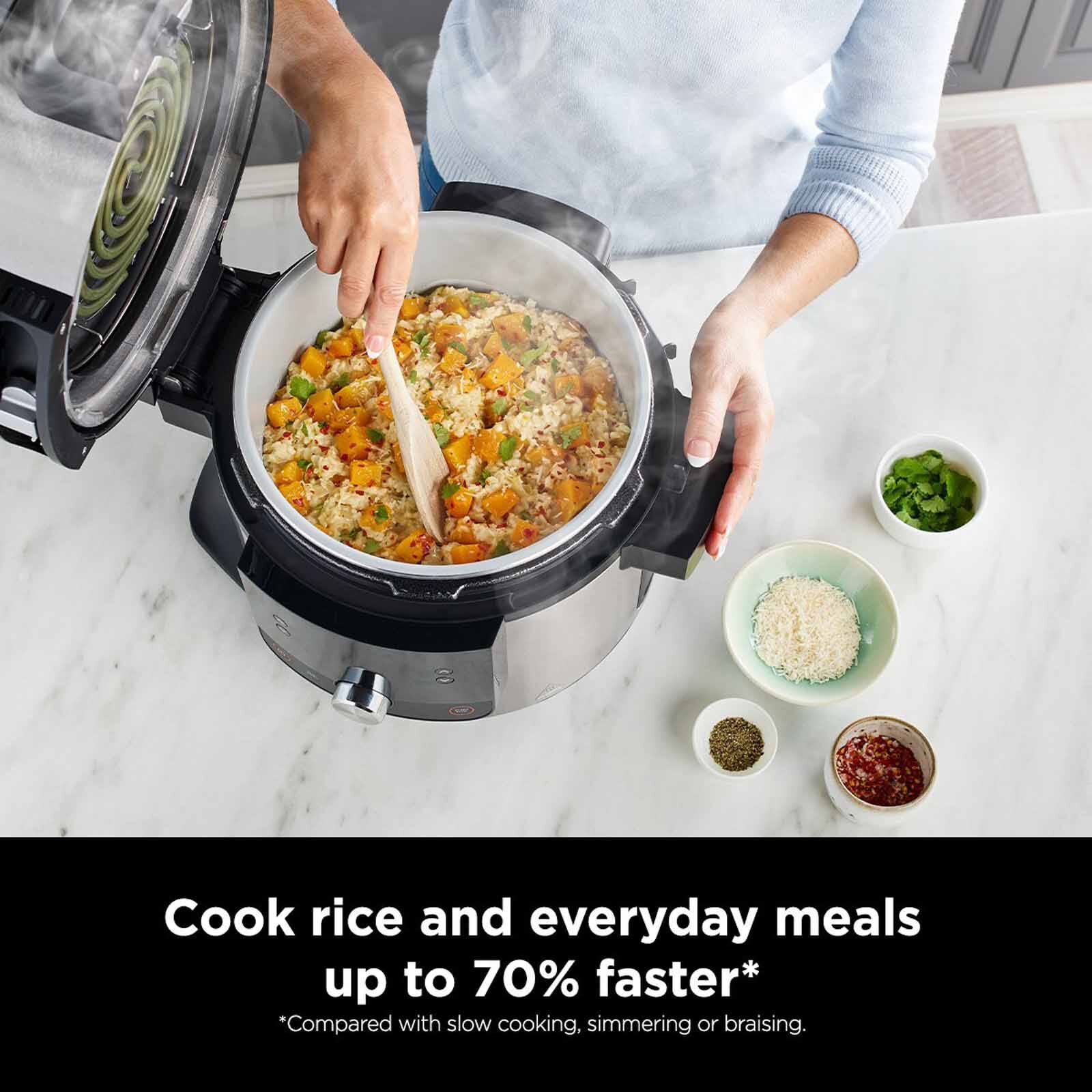 NINJA Foodi Smart 11-in-1 Multi Cooker With Smartlid OL550 - Image 7
