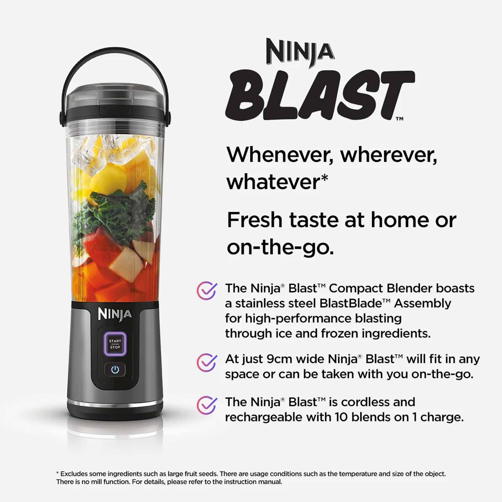 NINJA Blast Cranberry BC151SMCR - Image 3