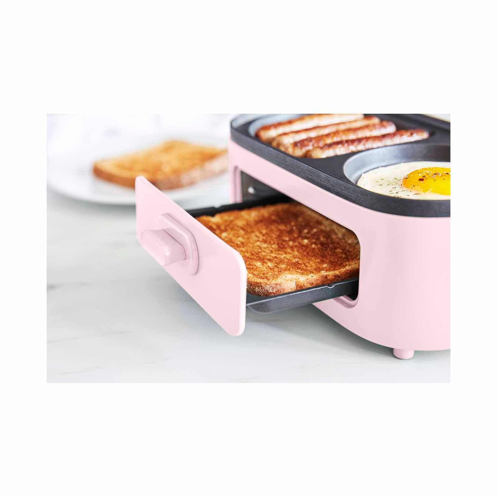 GREENPAN Greenchef 3-in-1 Breakfast Maker ??Pink GCBM047433 - Image 2