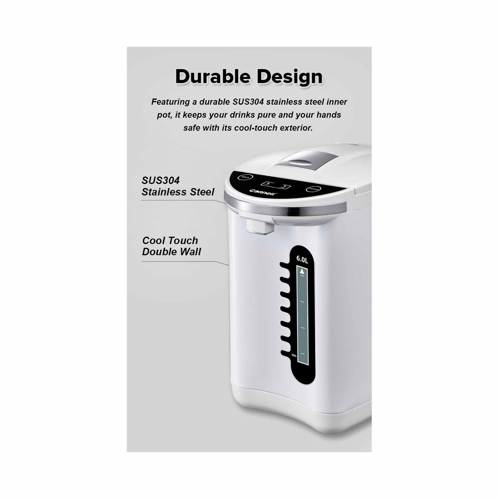 CORNELL Airpots (6.0l) CTPS60WH - Image 2
