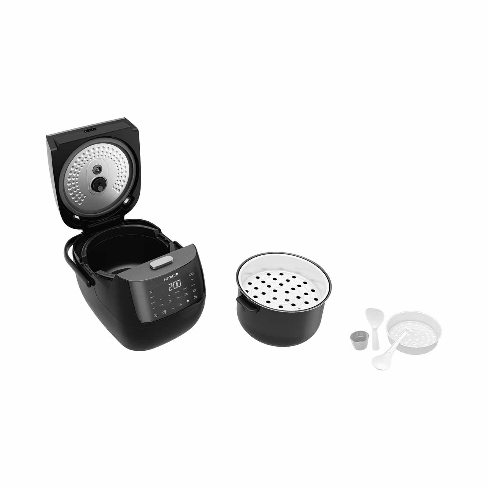 HITACHI Micom Rice Cooker (1.8l) - Black RZ-S18VN-BK - Image 2