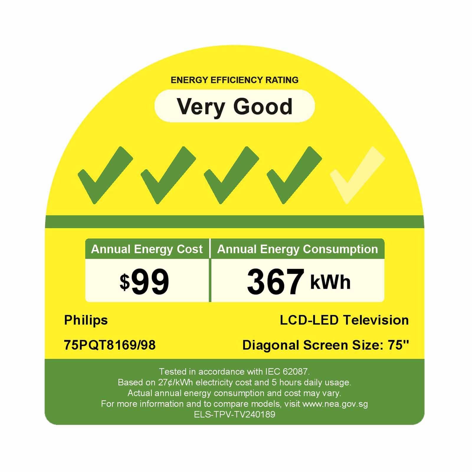 PHILIPS 75 In 4k Qled Google Tv 75PQT8169/98 - Image 6