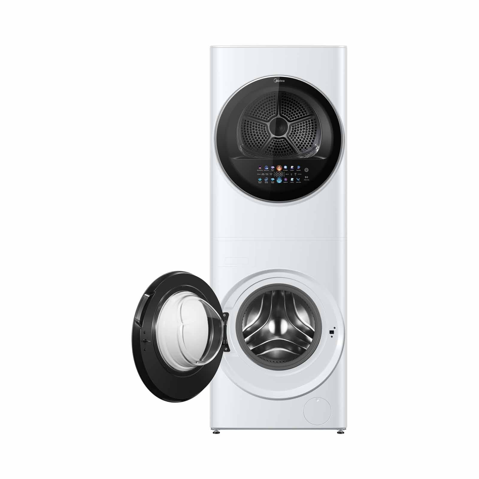 MIDEA Laundry Suite Washer (10kg) / Dryer (8kg) ML19F100D80W + ML19F100D80W-D - Image 3