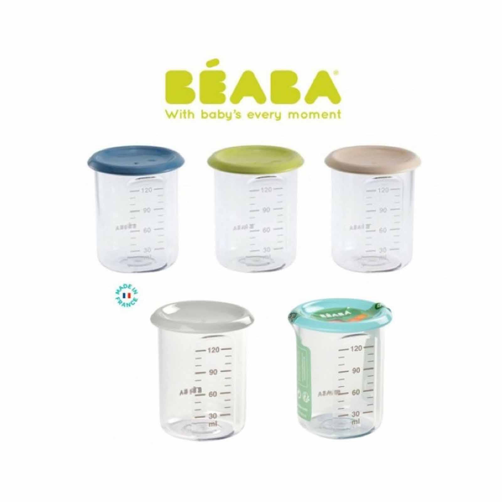 BEABA Portion Tritan 120ml - Grey (online) MAXI - Image 3
