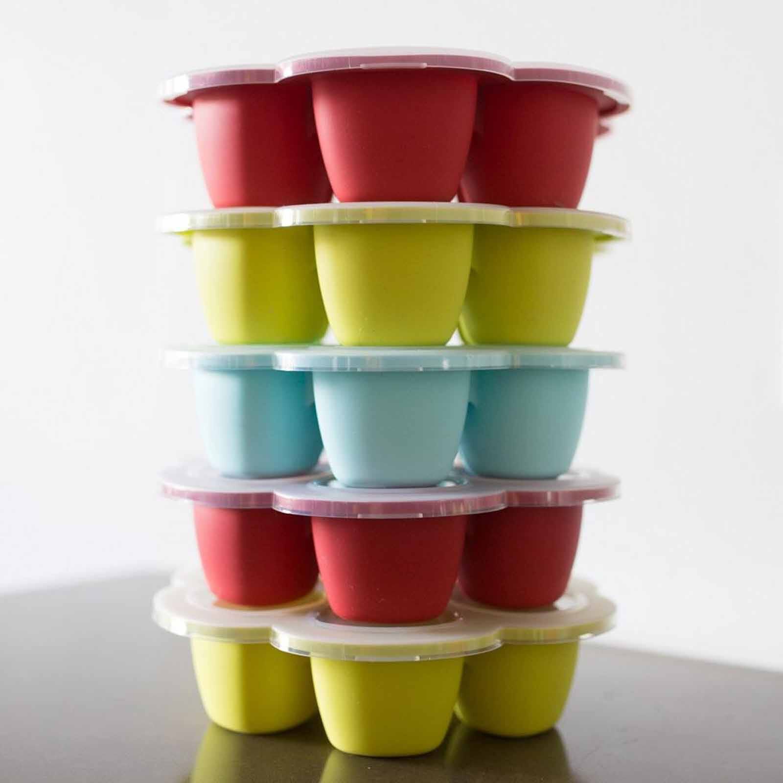BEABA Silicone Freezer Tray 6 X 150ml - Pink (online) MULTIPORTIONS - Image 2