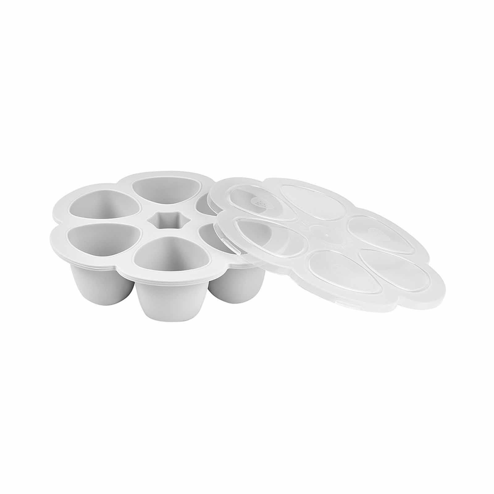 BEABA Silicone Freezer Tray 6 X 90ml - Grey (online) MULTIPORTIONS - Image 2