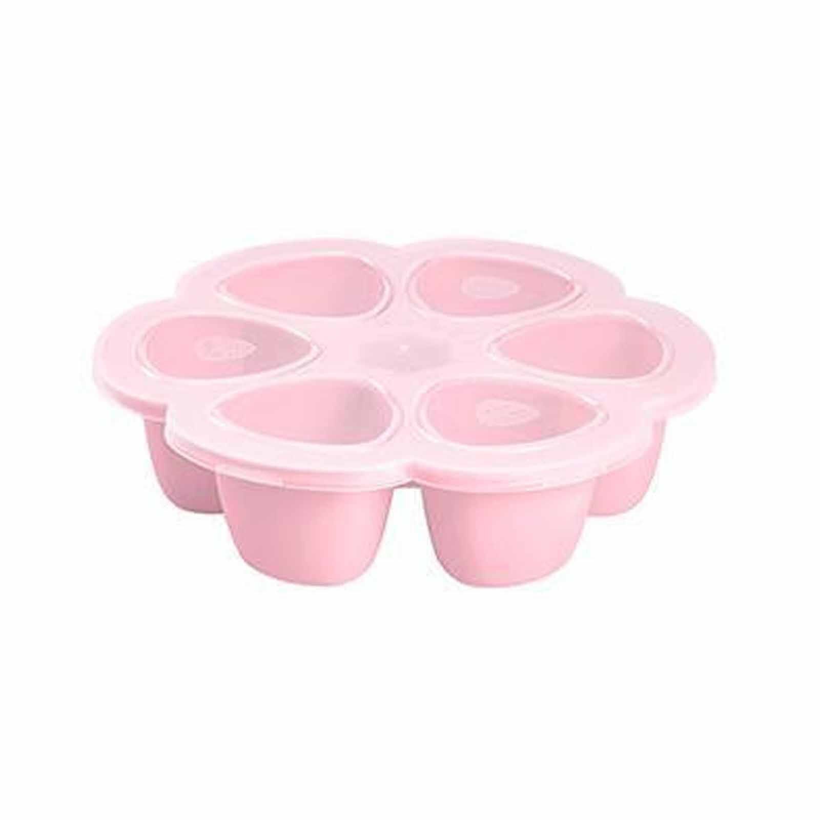 BEABA Silicone Freezer Tray 6 X 90ml - Pink (online) MULTIPORTIONS - Image 5