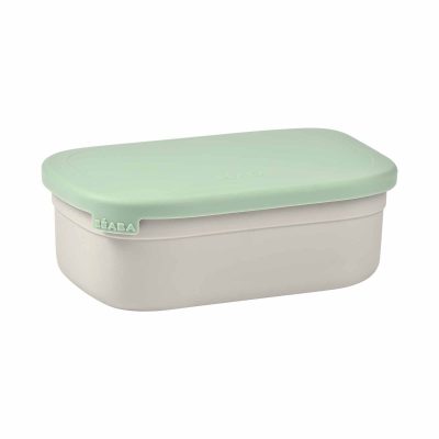 BEABA Lunch Box - Sage Green (online) STAINLESS STEEL