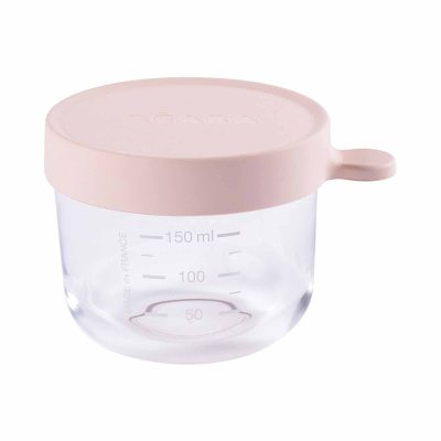 BEABA Jar 150ml - Pink (online) SUPERIOR GLASS