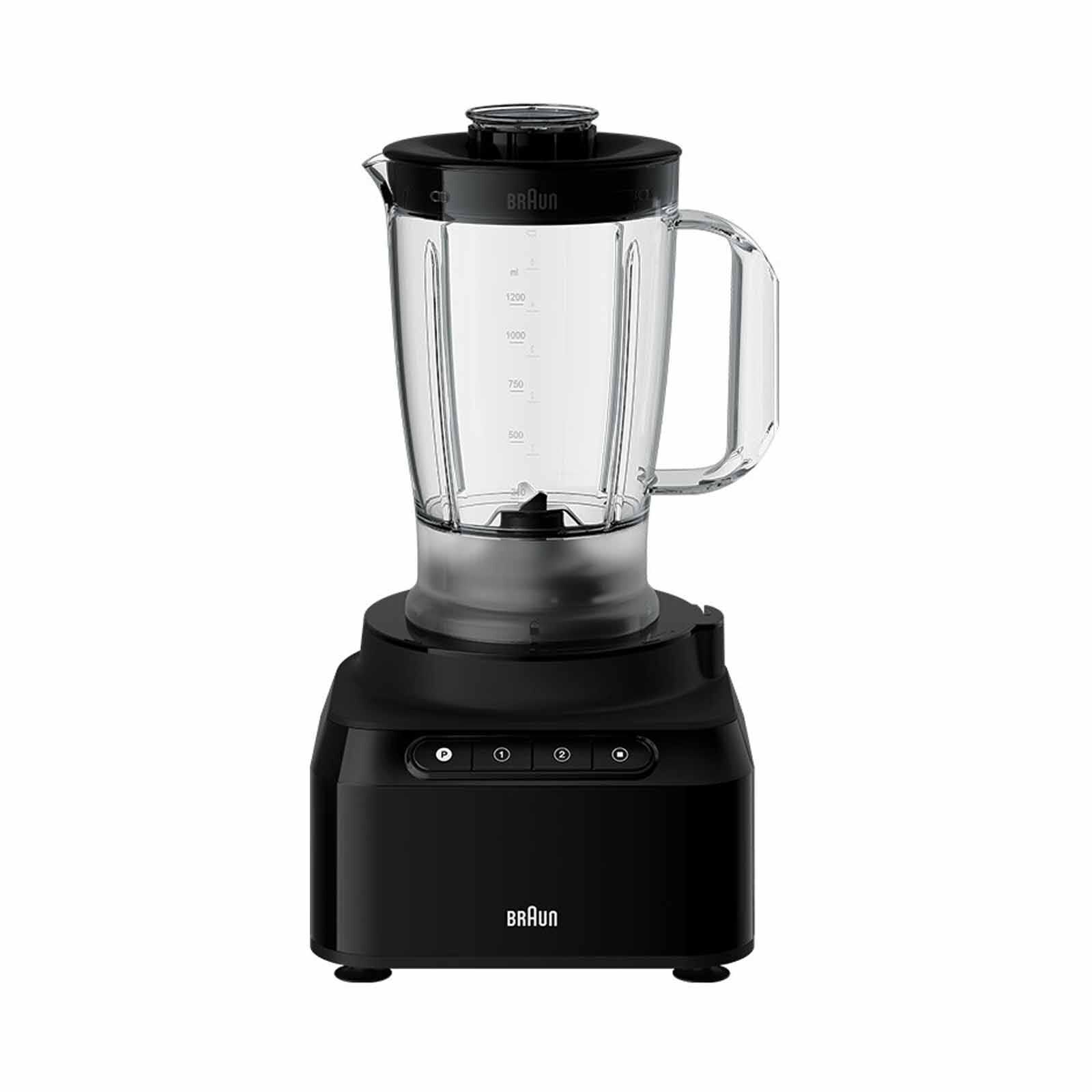 BRAUN Purease Food Processor (800w 1.2l + 2.1l) FP3132BK - Image 3