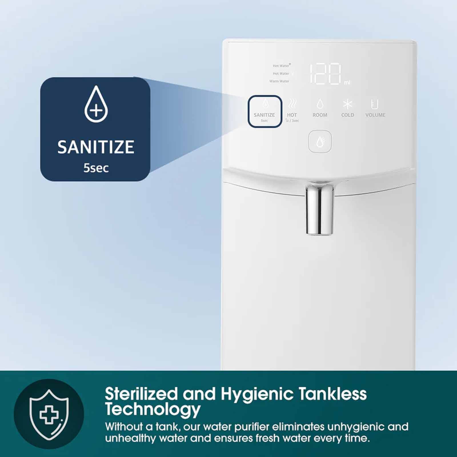 EUROPACE Tankless Hot & Cold Water Purifier - White EWP9120DWH - Image 9