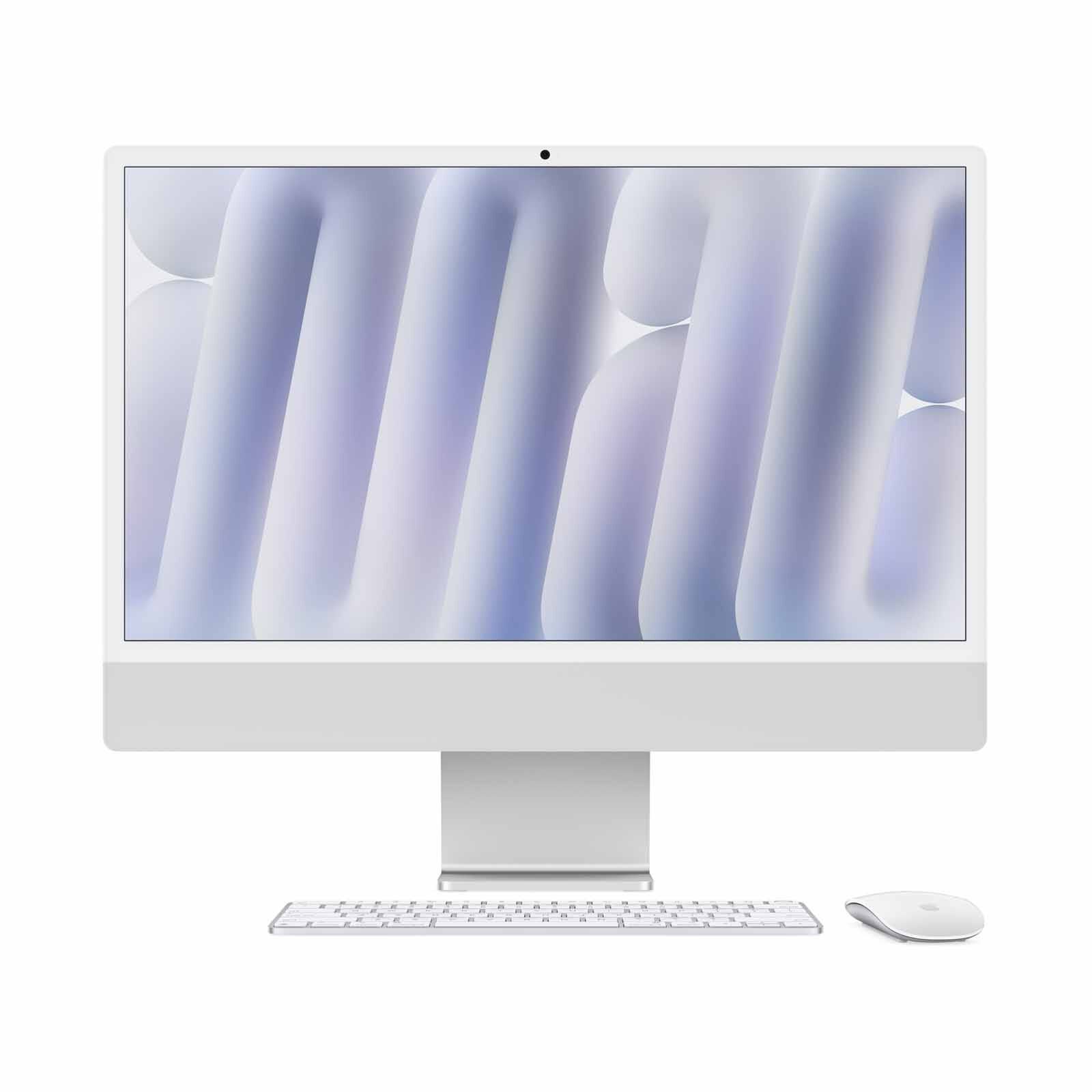 APPLE 24-inch Imac Apple M4 Chip With 10-core Cpu And 10-core Gpu, 24gb, 512gb Ssd - Silver MCR24ZP/A
