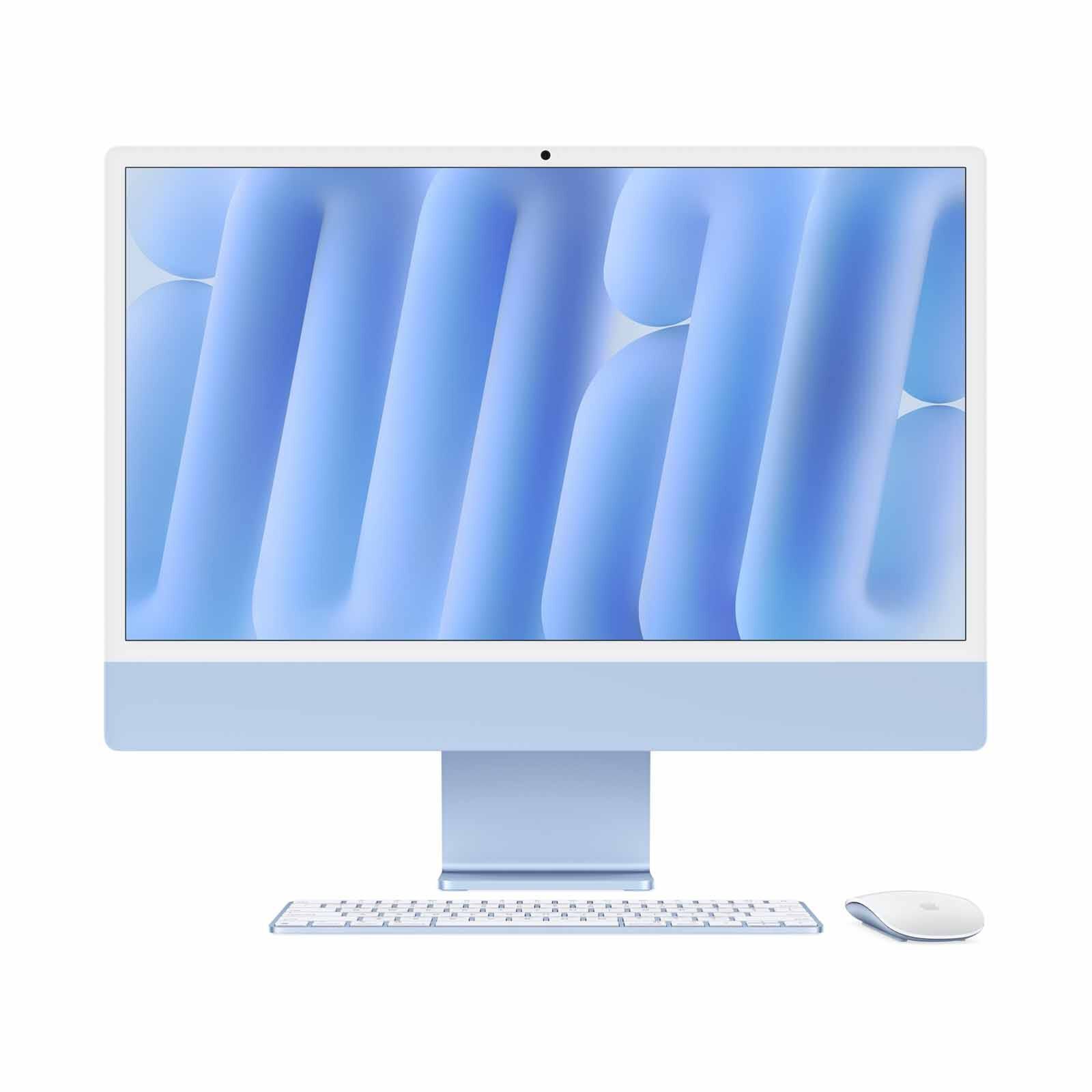 APPLE 24-inch Imac Apple M4 Chip With 8-core Cpu And 8-core Gpu, 16gb, 256gb Ssd - Blue MWUF3ZP/A
