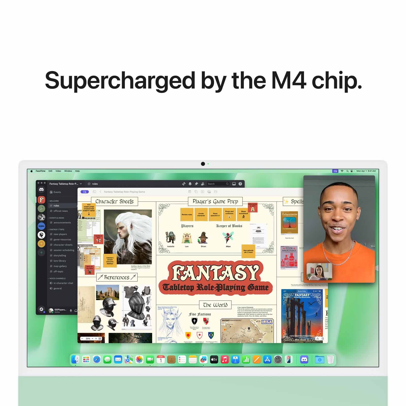 APPLE 24-inch Imac Apple M4 Chip With 10-core Cpu And 10-core Gpu, 16gb, 512gb Ssd - Green MWV03ZP/A - Image 5