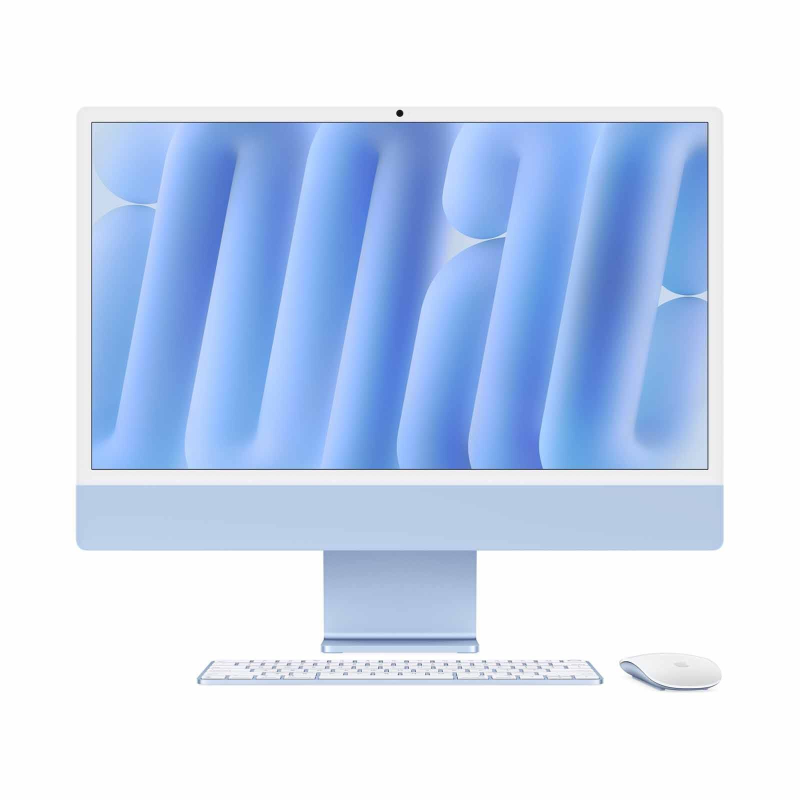 APPLE 24-inch Imac Apple M4 Chip With 10-core Cpu And 10-core Gpu, 16gb, 512gb Ssd - Blue MWV33ZP/A