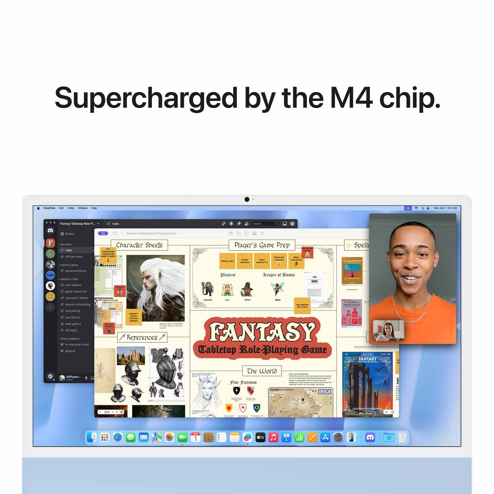 APPLE 24-inch Imac Apple M4 Chip With 10-core Cpu And 10-core Gpu, 16gb, 512gb Ssd - Blue MWV33ZP/A - Image 5
