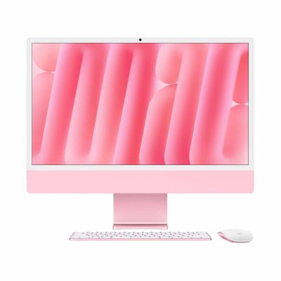 APPLE 24-inch Imac Apple M4 Chip With 10-core Cpu And 10-core Gpu, 16gb, 512gb Ssd - Pink MWV53ZP/A
