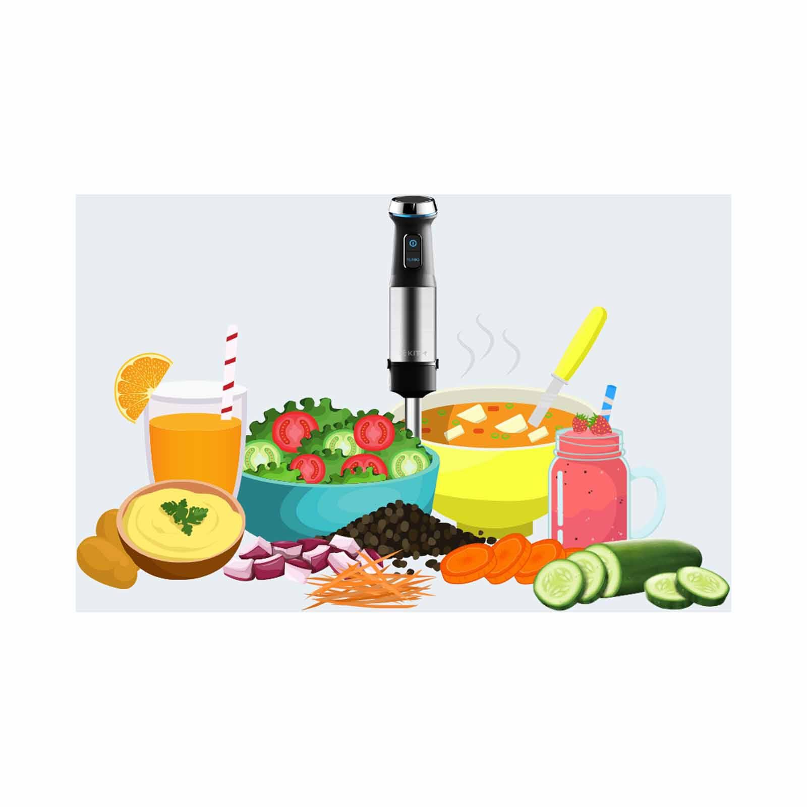 KITH 13-piece Multipurpose Hand Blender Pro HB-PRO-BK - Image 8