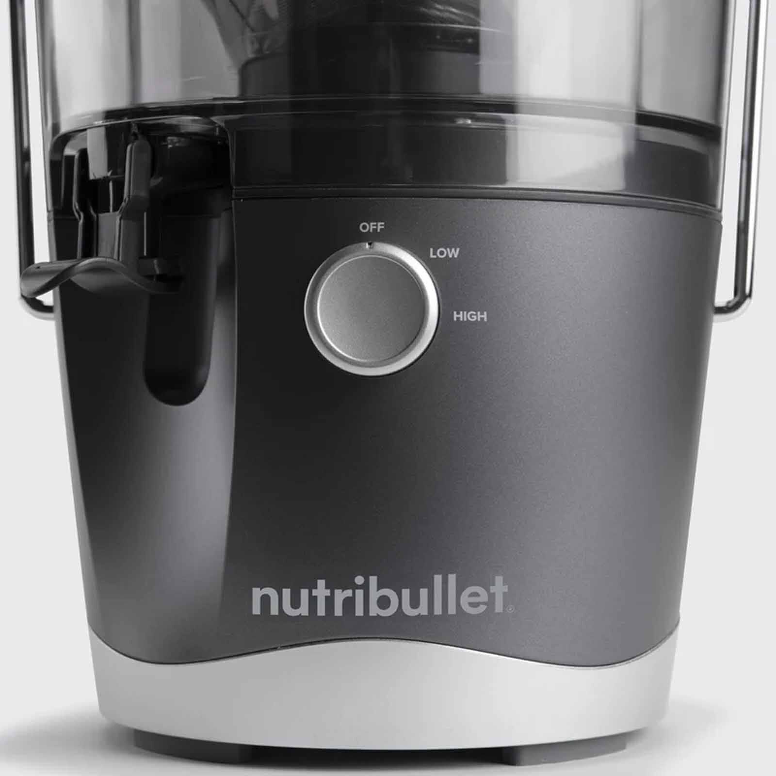 NUTRIBULLE Juicer - Gray / Silver Skirt NBJ100G - Image 4