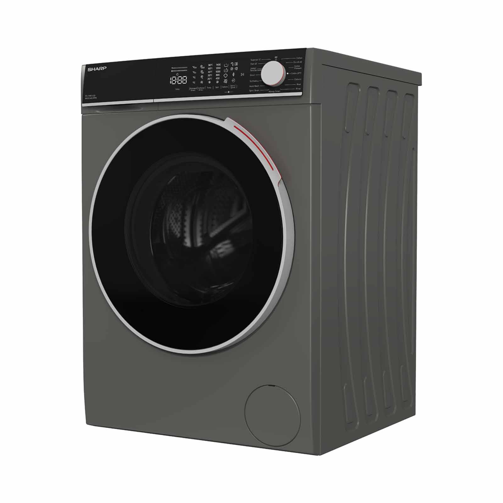 SHARP Front Load Washer -black (8kg) ES-FW814SB - Image 3
