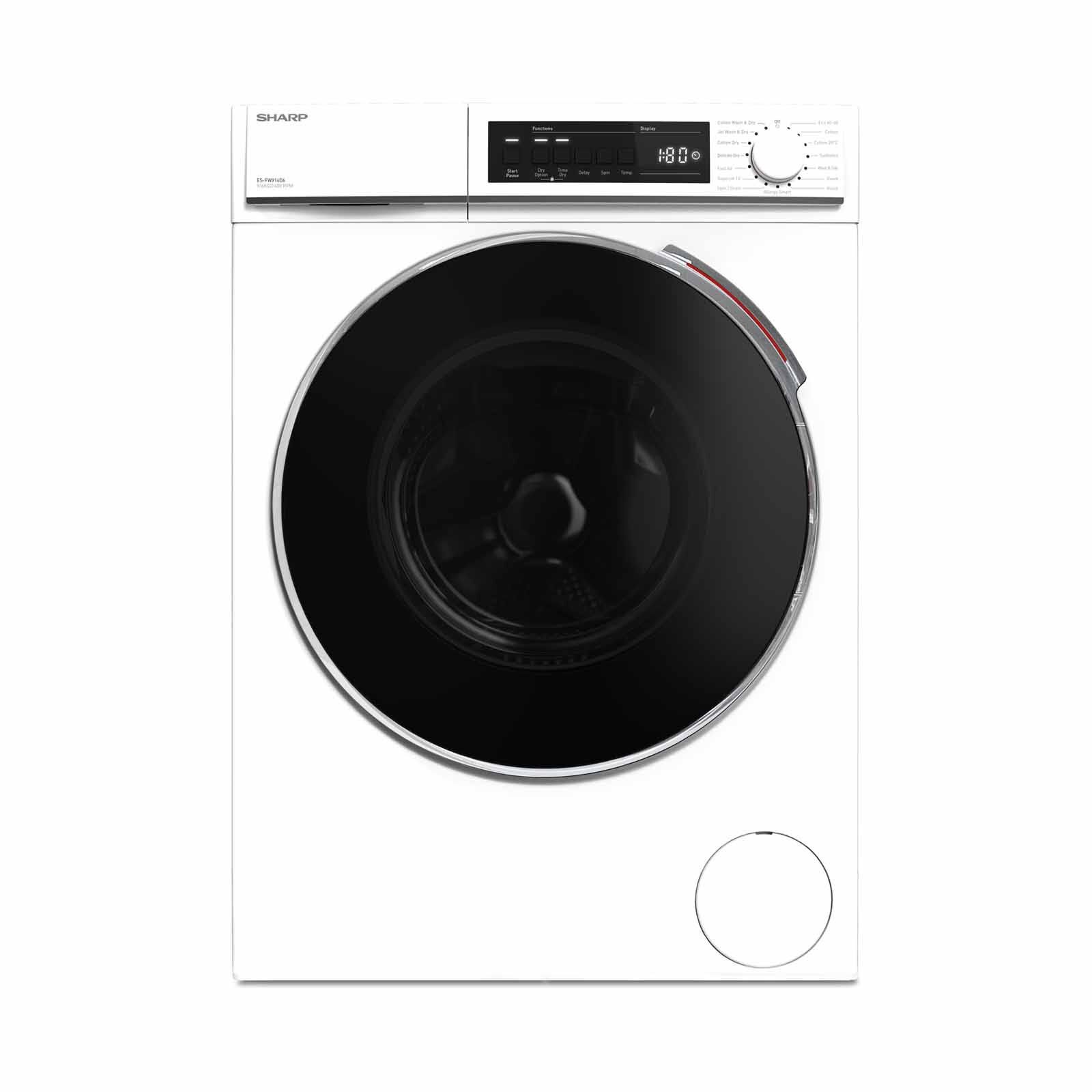 SHARP Washer Cum Dryer -white (9kg/6kg ) ES-FW914D6