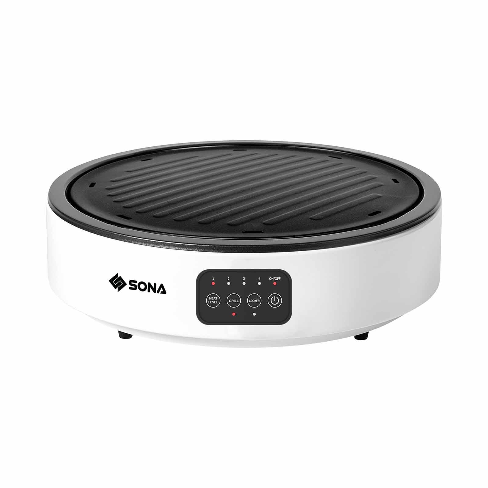 SONA 2-in-1 Infrared Ceramic Cooker Grill SIC3318 - Image 5